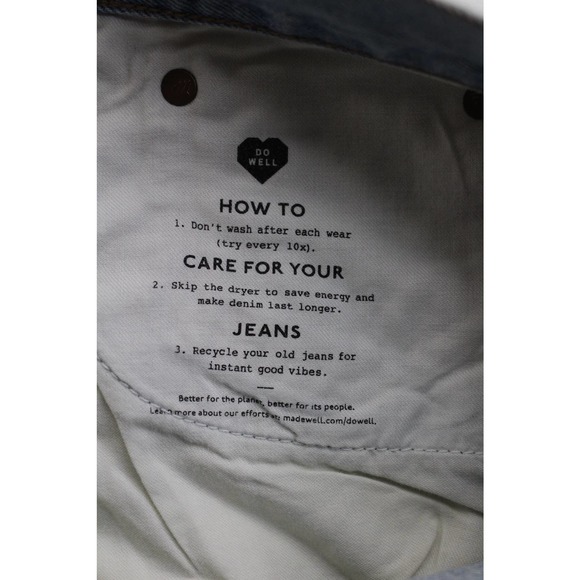 NWT Madewell the mom jean shorts size 32 - Picture 6 of 9